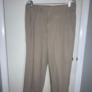 Stafford Tan Dress Pants size 34"x 30"